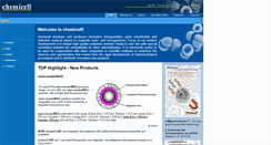 Desktop Screenshot of chemicell.com